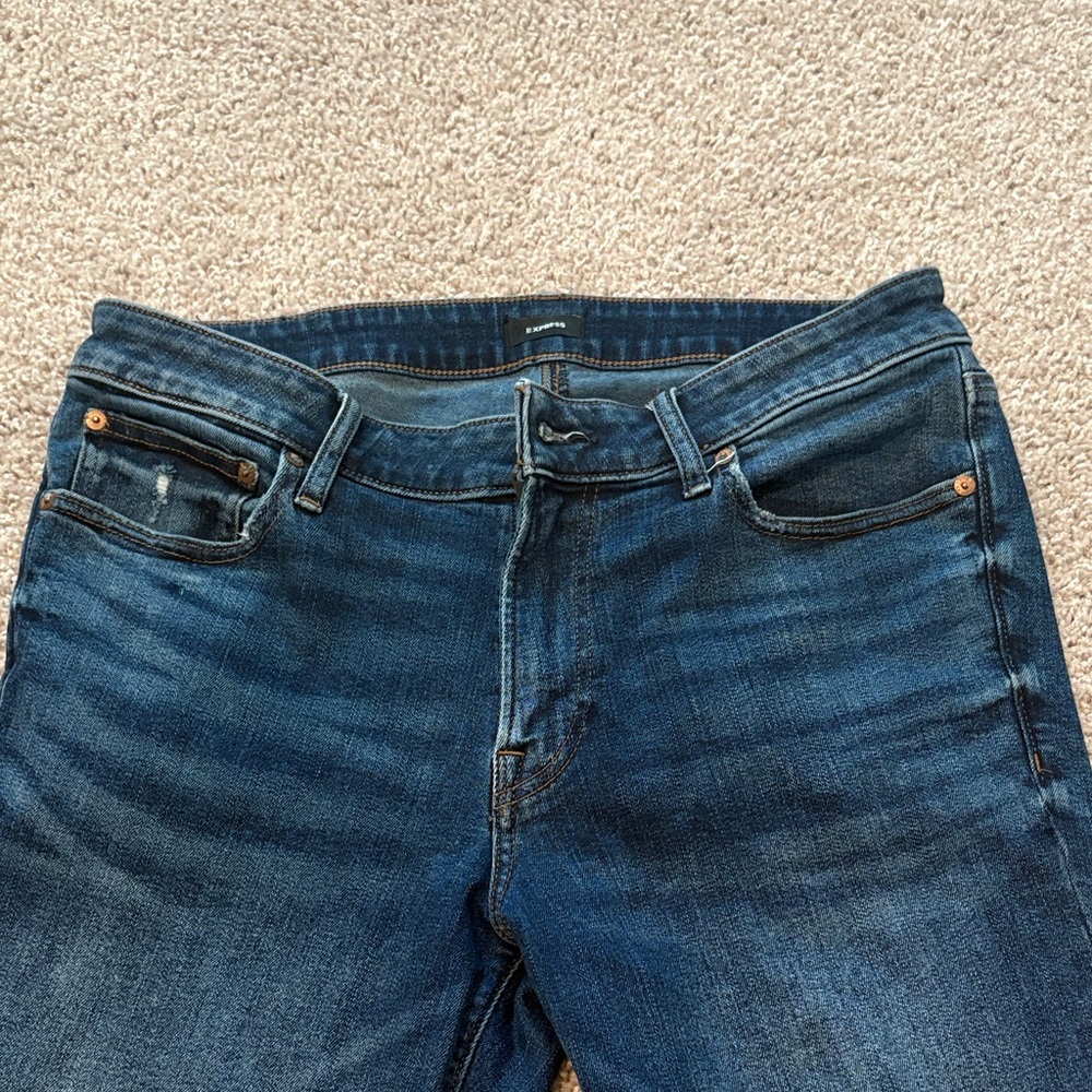 Express Men's Blue Jeans - Picture 6 of 9